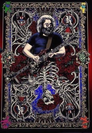 Grateful Dead / Jerry Garcia Poster 11 " X 17 ",