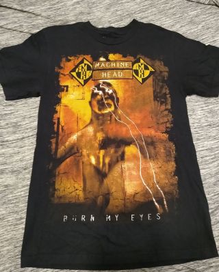 Machine Head Burn My Eyes 2020 Tour Mens Black T Shirt - Size Small - Metal Band Tee