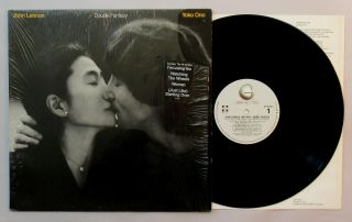 Beatles 1980 John Lennon ‘ Double Fantasy ‘ Album With Rare Hype Sticker – Sw