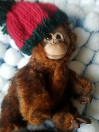 Ooak Baby Doll Polymer Clay Monkey