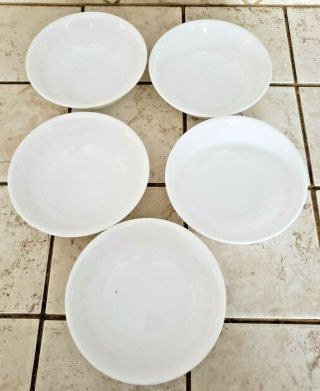SET of 5 CORELLE BUTTERFLY GOLD CEREAL BOWLS - 6 1/4 