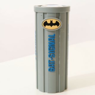 Vintage 1997 Dc Comics Batman & Robin Bat - Signal Toy Light Flash Light Plastic
