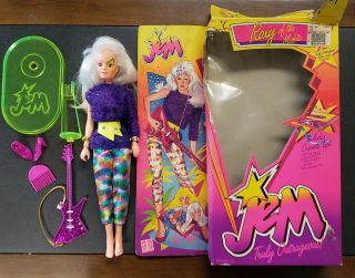 Jem And The Holograms Truly Outrageous Roxy Doll Of The Misfits Hasbro 1985
