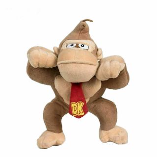 Nintendo Mario Dk Donkey Kong 10 " Plush Stuffed Animal Licensed 2018