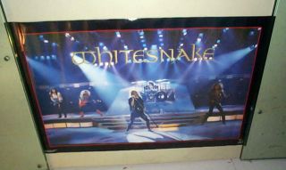 Whitesnake Stage 1987 Vintage Poster