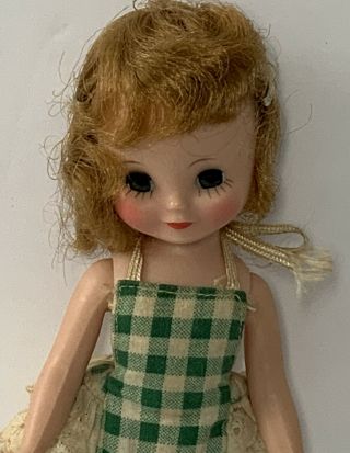 Vintage American Character Tiny Betsy Mccall 8” Doll Blonde High Color Vgc