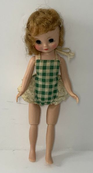 Vintage American Character Tiny Betsy McCall 8” Doll Blonde High Color VGC 2