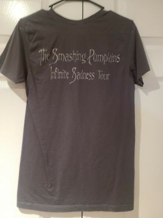 Smashing Pumpkins Hot Topic ' The World is a Vampire ' MCIS Tour Shirt,  Size S 2