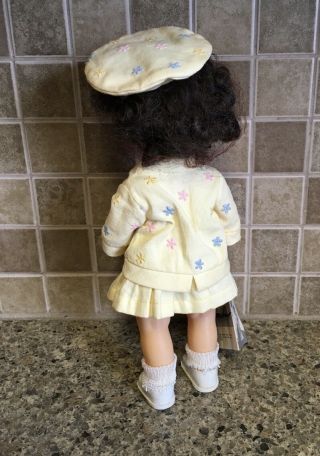 Vintage Terri Lee 10” Tiny Terri Lee Doll Tagged Dress & Hang Tag Yellow Suit 2