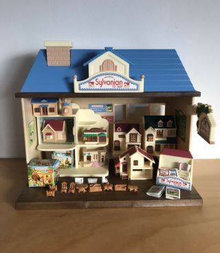 Sylvanian Families Vintage—the Sylvanian Toy Shop Retired Set,  Ec
