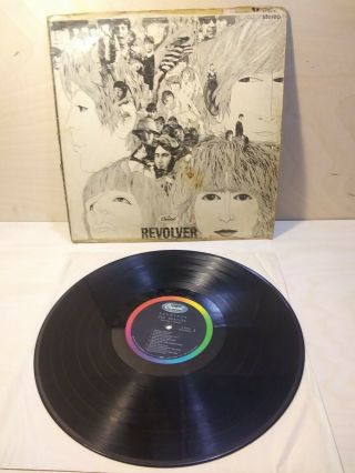 The Beatles Revolver Lp T - 2576 Vinyl Record - Read
