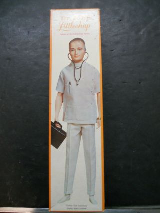 Remco Dr John Littlechap Doll W/ Suit & Tie Box & Stand (k)