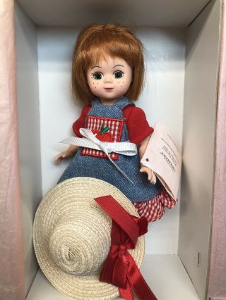 8” Madame Alexander Doll “apple Picking” Maggie Face Redhead Freckles 33025 Mib