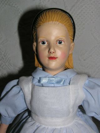 Martha Chase Alice in Wonderland Folk Art Doll - Strong Museum - 1998 2