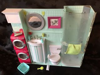 Barbie 2007 ‘My House’ Fold Up Playset With Inserts And Accessories 2