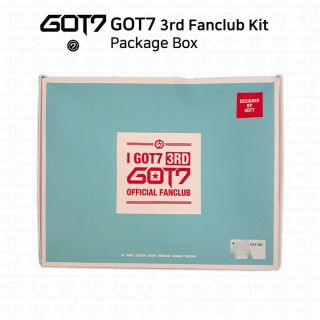 Got7 Official Fan Club I Got 7 3rd Generation Official Goods Slipper Memo Wappen