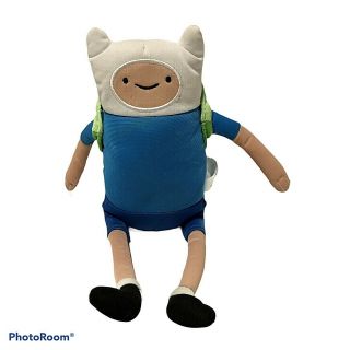 Adventure Time Finn The Human Plush Cartoon Network Stuffed Animal Doll 12 "