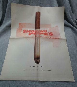 Smoking Popes Rare Destination Failure 1997 Promo Poster Morrissey The Smiths