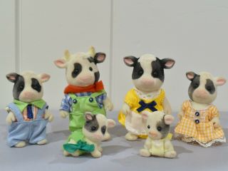 Calico Critters/ Sylvanian Families Uk Buttercup Cow Family
