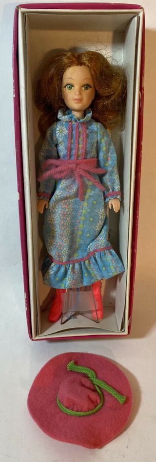 Hasbro 1971 Flower Doll,  The World Of Love 9 " Vinyl With