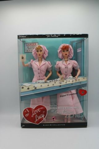 Mattel Barbie Doll I Love Lucy And Ethel Set Episode 39 “job Switching”