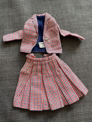 Vintage 1966 Mattel Francie Checkmates Outfit 1259
