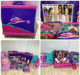 Jpi Starr Model Agency Dolls Collector’s Case & Accessories,  12 Starr Dolls