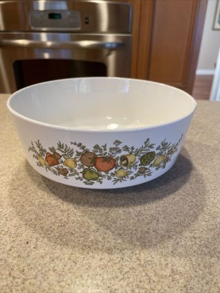 Centura By Corning Spice Of Life Large 7 1/2” Serving Bowl