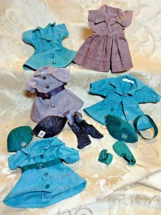 Vintage Complete Brownie & Girl Scout Terri Lee Outfits And More