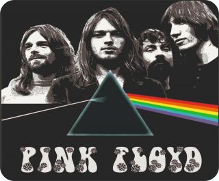 Pink Floyd Group & Dark Side Colour Mouse Mat