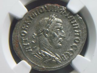 Roman Provincial Tetradrachm Of Emperor Philip I Eagle Reverse Ngc Ch Au 4050