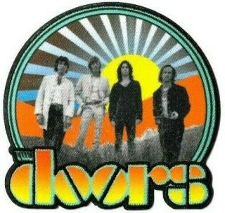 The Doors Waiting For The Sun Patch [embroidered] Iron Or Sew On [rock Patches]