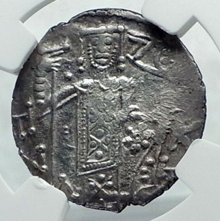 MANUEL I Trebizond Empire 1238AD Silver Asper Ancient Byzantine Coin NGC i78676 2