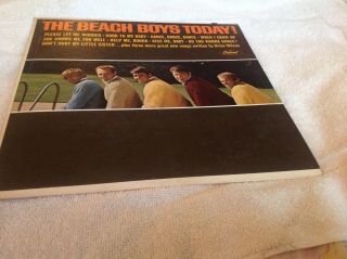Vintage 33 Rpm Record - The Beach Boys Today - T2269 (1965)