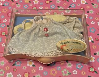 Vintage Rare Ideal Tearie Dearie Doll Stackable Drawer,  Clothes 1964 Cute