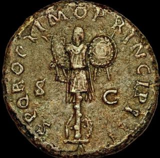 INSANE Roman Emperor Trajan Dupondius Large Bronze Coin Very Rare Antique 2