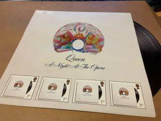 Queen A Night At The Opera Limited Edition Fan Sheet Stamps