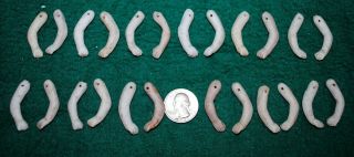 24 Antique German Bisque Doll Arms,  Pairs 0903