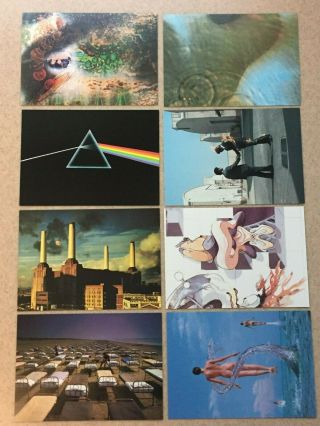 Pink Floyd 1992 Shine On Cd Box - Complete Set Of 8 Postcards Only
