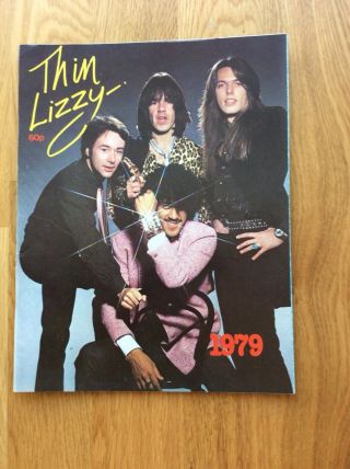 Thin Lizzy Concert Programme 1979
