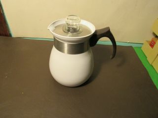 Vintage Corning Ware P - 166.  6 Cup Percolator Coffee Pot Parts