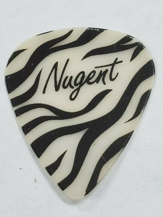 Ted Nugent Concert Tour Guitar Pick (80s Pop Hair Hard Rock Heavy Metal Band)