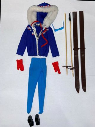 Vintage Barbie Fashion 948 Ski Queen Complete 1963 - 1964