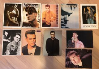 Morrissey The Smiths 7 X Vintage Postcards 1980s / 1990s Viva Hate Etc