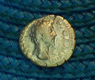 Marcus Aurelius.  160 Ad.  " Coin Struck When Marcus Was Still Co - Emperor "