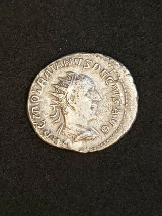 Trajan Decius Ar Antoninianus 249 - 251 Genivs
