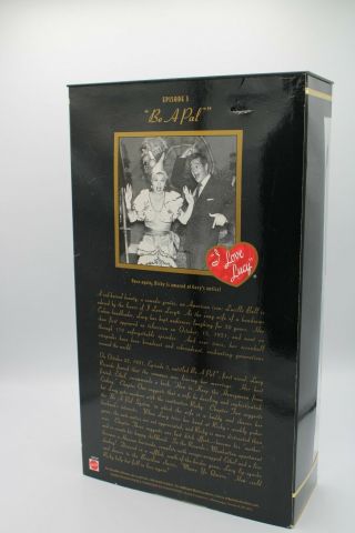 Mattel Barbie Doll I Love Lucy Episode 3 “Be A Pal” Collectors Edition 3