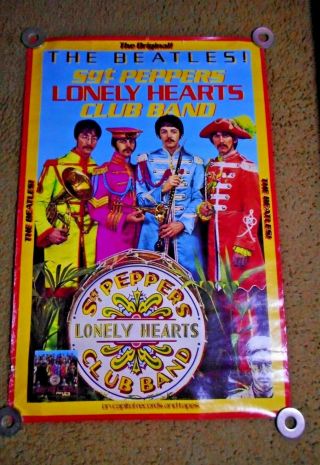 Dfgh The Beatles Poster " Sgt.  Pepper 