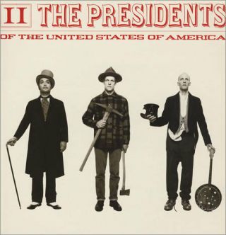The Presidents Of The United States Of America " Ii " U.  S.  Promo Poster - U.  S.  A.