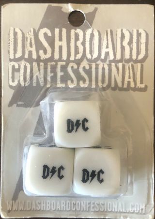 Dashboard Confessional 2006 Dusk To Summer Tour Dice